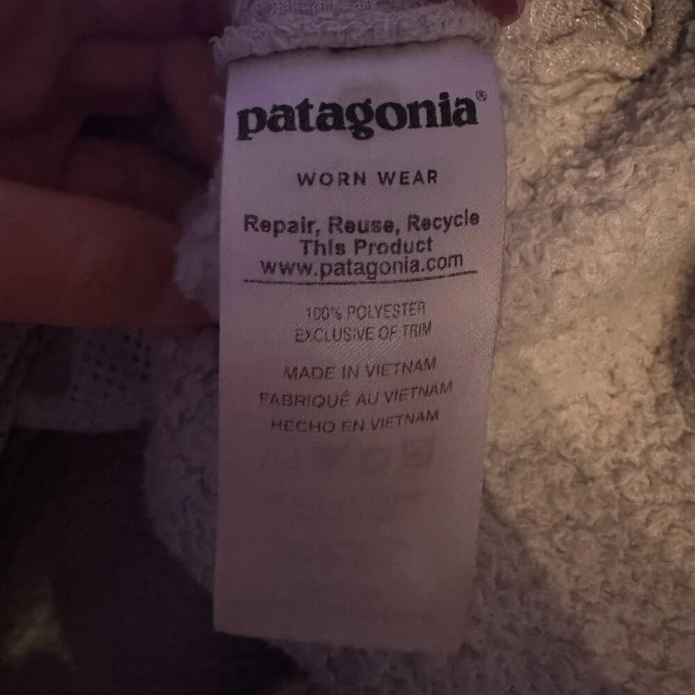 Patagonia Los Gatos Quarter Zip Fleece Pullover‎ Big Kid Sweater size 14
